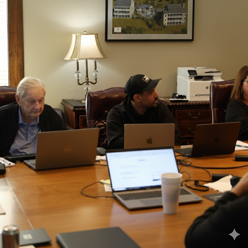 Cristian Ventura from Milan Media at a HubSpot Training